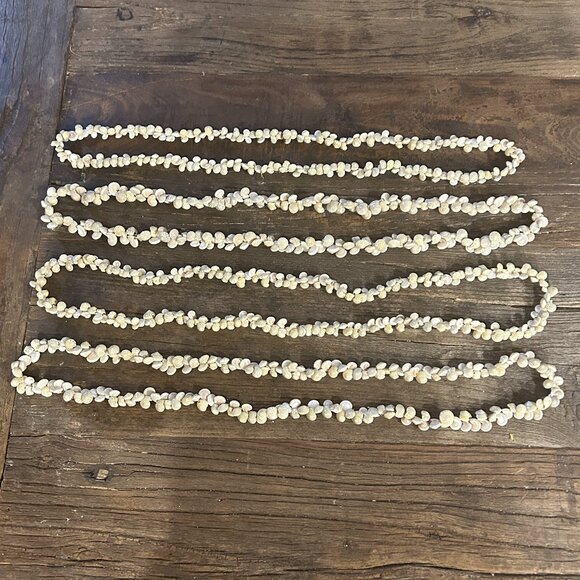 Lot of 4 Vintage Puka Shell Necklaces | 32” Surf Beach Boho Layering Jewelry - Picture 1 of 5